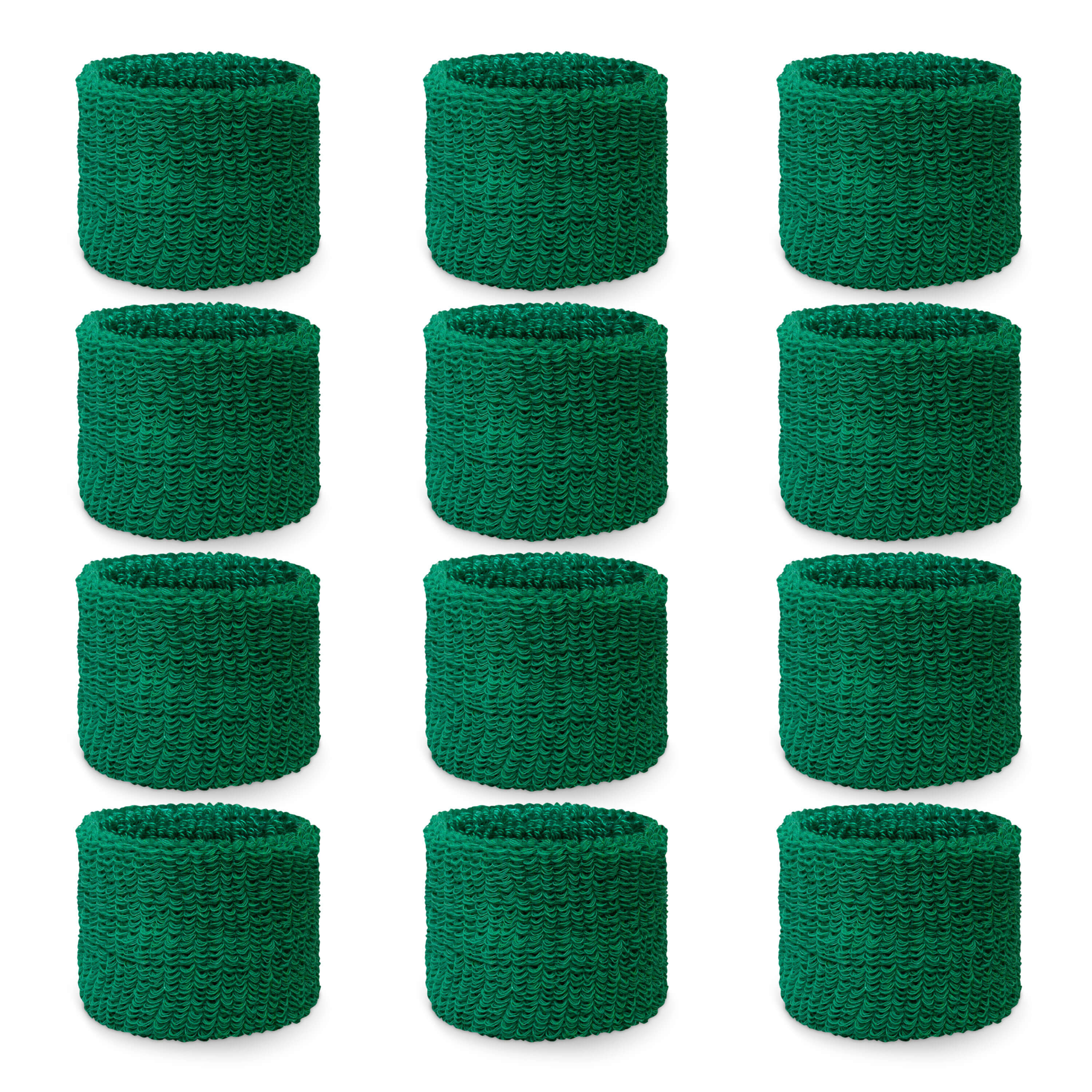 Green Youth Cheap Wristbands Wholesale for Church School 6PAIRS