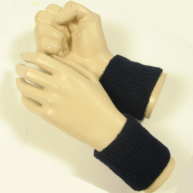 Cheap Black Elastic Wristbands for events Wholesale [6pairs]