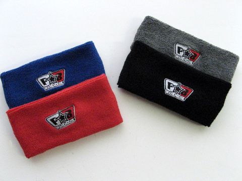Custom Logo Embroidered Wide Headbands Sample