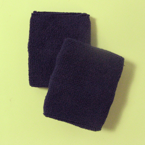 Dark Purple Mens 4" Wrists Sweatband (Wristband) Wholesale 6PAIR