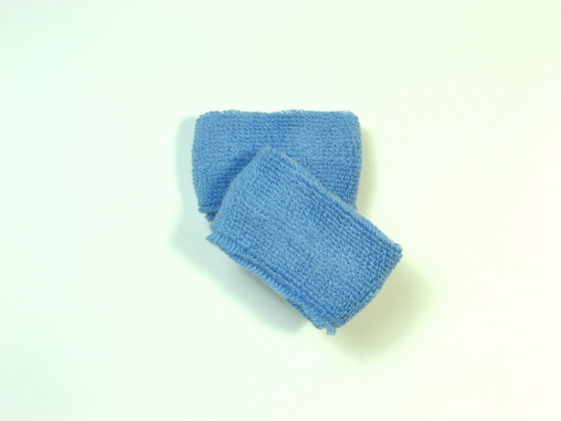 Light blue baby kids sweatbands cotton terry cloth