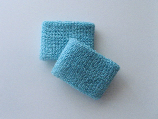 Youth Light Sky Blue Wristbands Wholesale for Schools [6pairs]