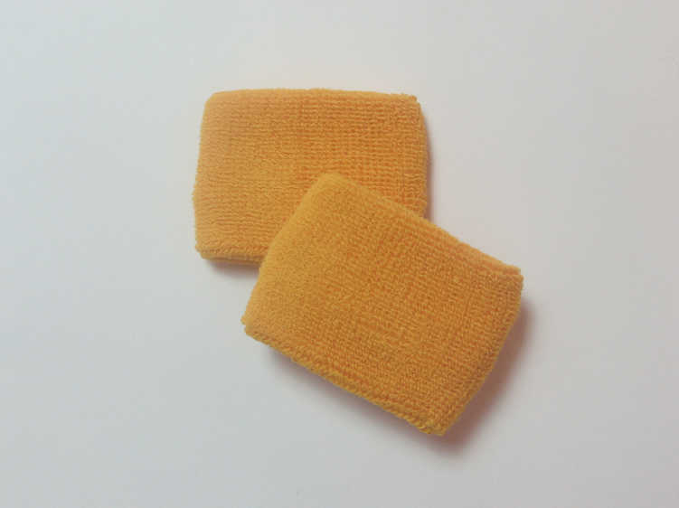 Gold Youth Junior Sports Wrist Sweatbands Wholesale [6pairs]