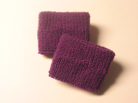 Youth Junior Purple Wristband Wholesale for School Church 6pairs