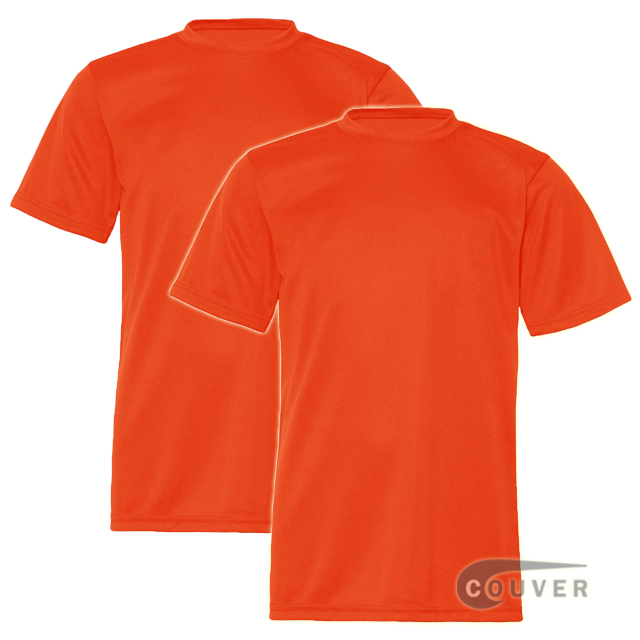 C2 Sport Youth Performance Tees Dark Orange - 2 Pieces Set