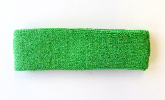 Couver Bright Green head sweatband wholesale HB205-BRTGRN