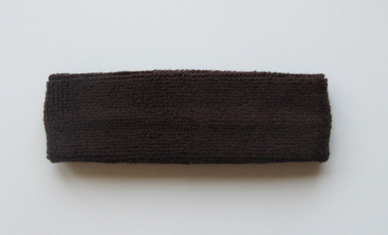 Couver Brown head sweatband wholesale HB205-DRKBRN