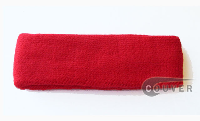 Large Red Head Sweatbands Pro 3PIECES