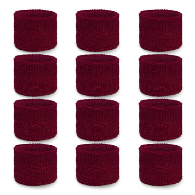 Maroon youth wristbands wholesale for school and church [6pairs]