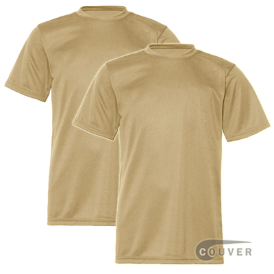 C2 Sport Youth Performance Tees Vegas Gold  - 2 Pieces Set