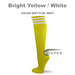 Couver Unisex Knee High Triple Stripes Youth Nylon Soccer Knee Socks