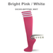 Couver Unisex Knee High Triple Stripes Youth Nylon Soccer Knee Socks