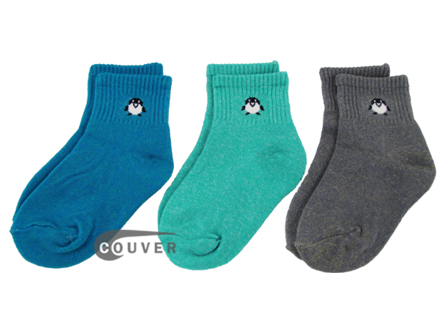Couver Baby/Infant Unisex Penguin Pattern socks,[12 Pairs]