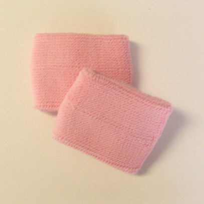 Light Pink Wrist Sweatbands Wholesale 2.5inch